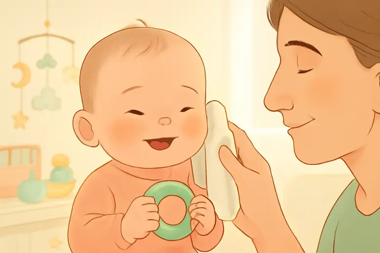 ลูกฟันขึ้น: รับมืออาการ เจ็บ ปวด ทารกฟันขึ้นพร้อมวิธีดูแล